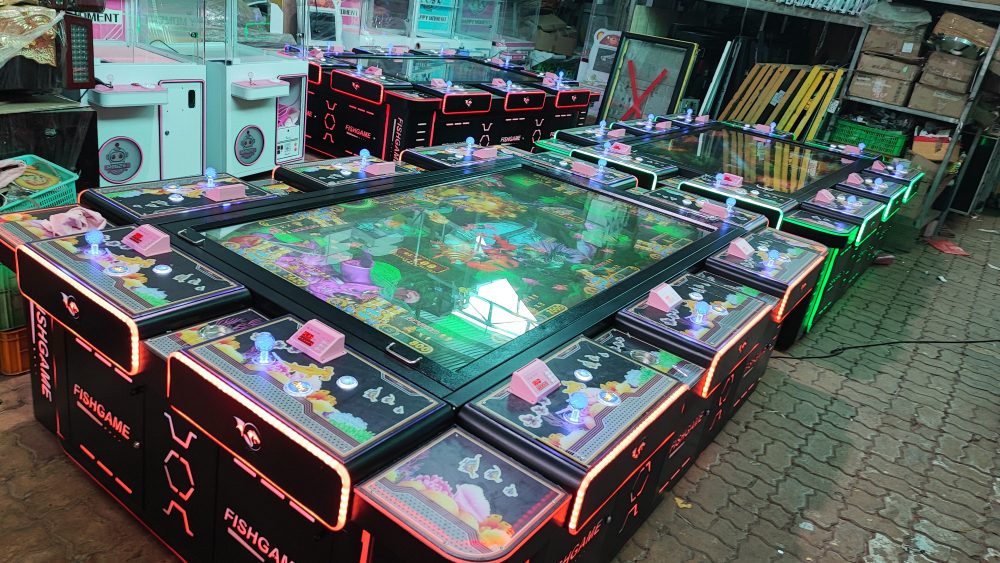 Máy game bắn cá màn hình 86 in