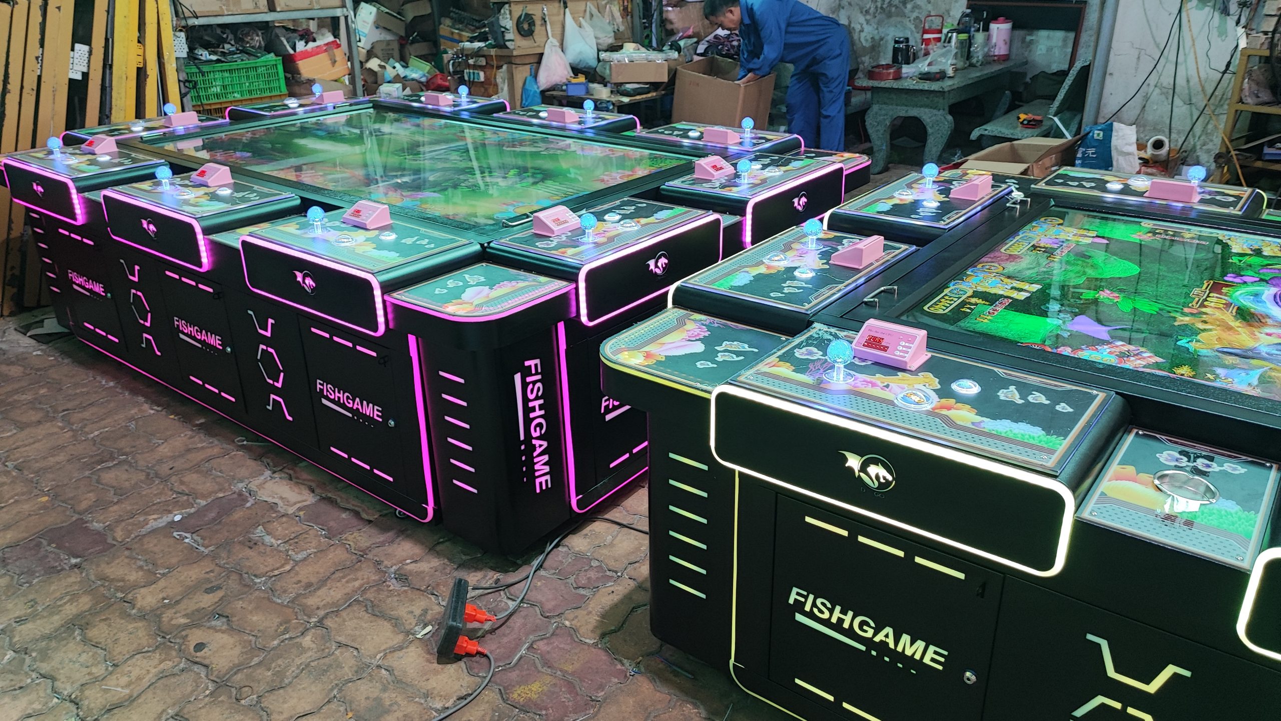 Máy game bắn cá màn hình 86 in